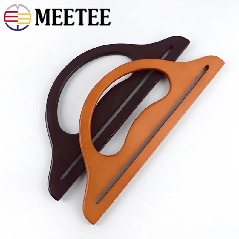 Meetee 30*12 см деревянная ручка 5 цветов сменная рама для сумок кошелька сделай сам