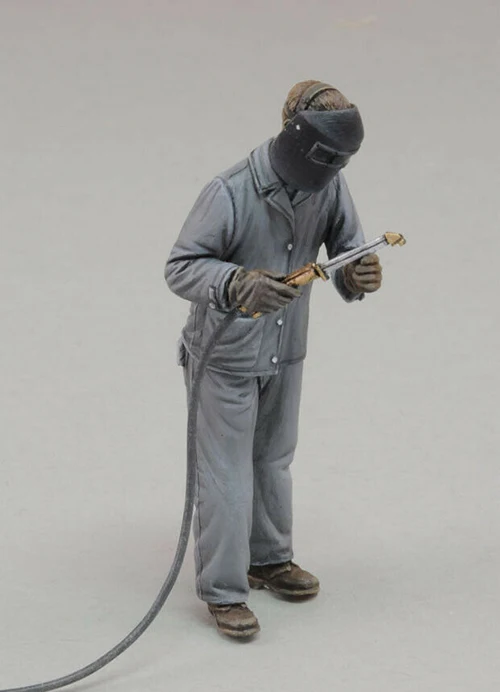 Новинка 1/35 несобранный старинный репеллент механическая подставка Статуэтка из смолы Неокрашенная Модель
