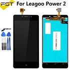 ЖК-дисплей для Leagoo Power 2 + кодирующий преобразователь сенсорного экрана в сборе запасные части, ЖК-сенсор для leagoo power 2 pro, ЖК-экран