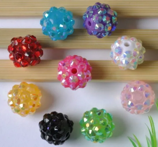 

Свободный браслет + Fr45ift 10*12 мм микс 20 цветов свободные DIY полимерные Хрустальные шарики подходят для кормящих баскетбольных жен