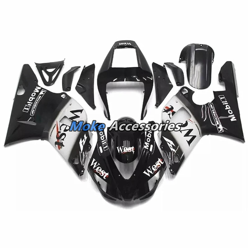

Motorcycle Fairings Kit Fit For Yzf R1 2000-2001 Bodywork Set Abs High Quality ABS Injection Black White