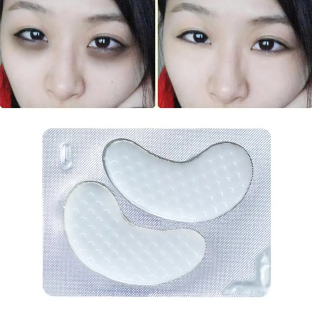 

1 Pair Collagen Eye Mask Mesh Eye Patch Crystal Clear Moisturizing Nourish Improve Fine Lines Relieve Fatigue