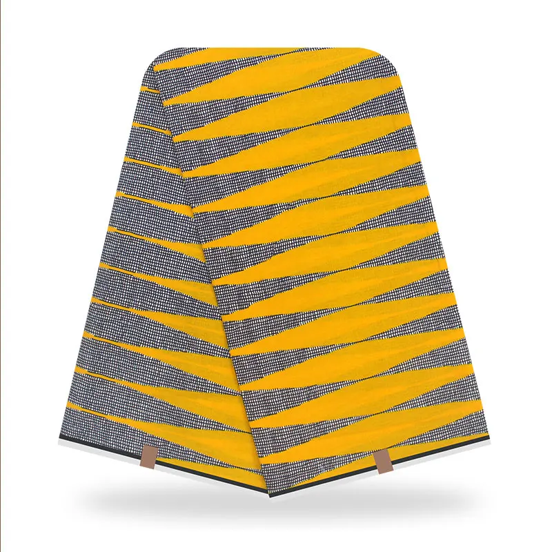 6 ярдов 100% хлопок африканская ткань Анкара восковая с принтом для вечерних