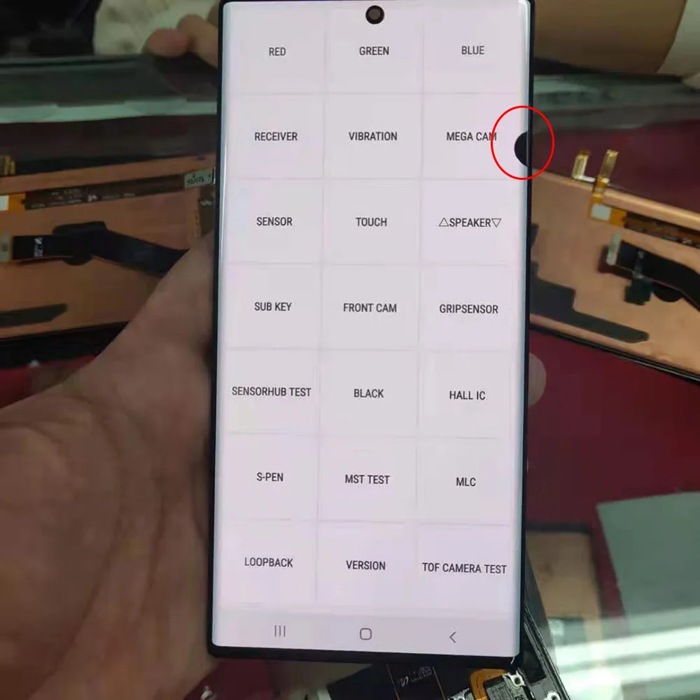 

Mid Point Original For Samsung Galaxy Note10 Plus LCD Touch Screen Assembly For Samsung N975F N975U Display Dead Pixels