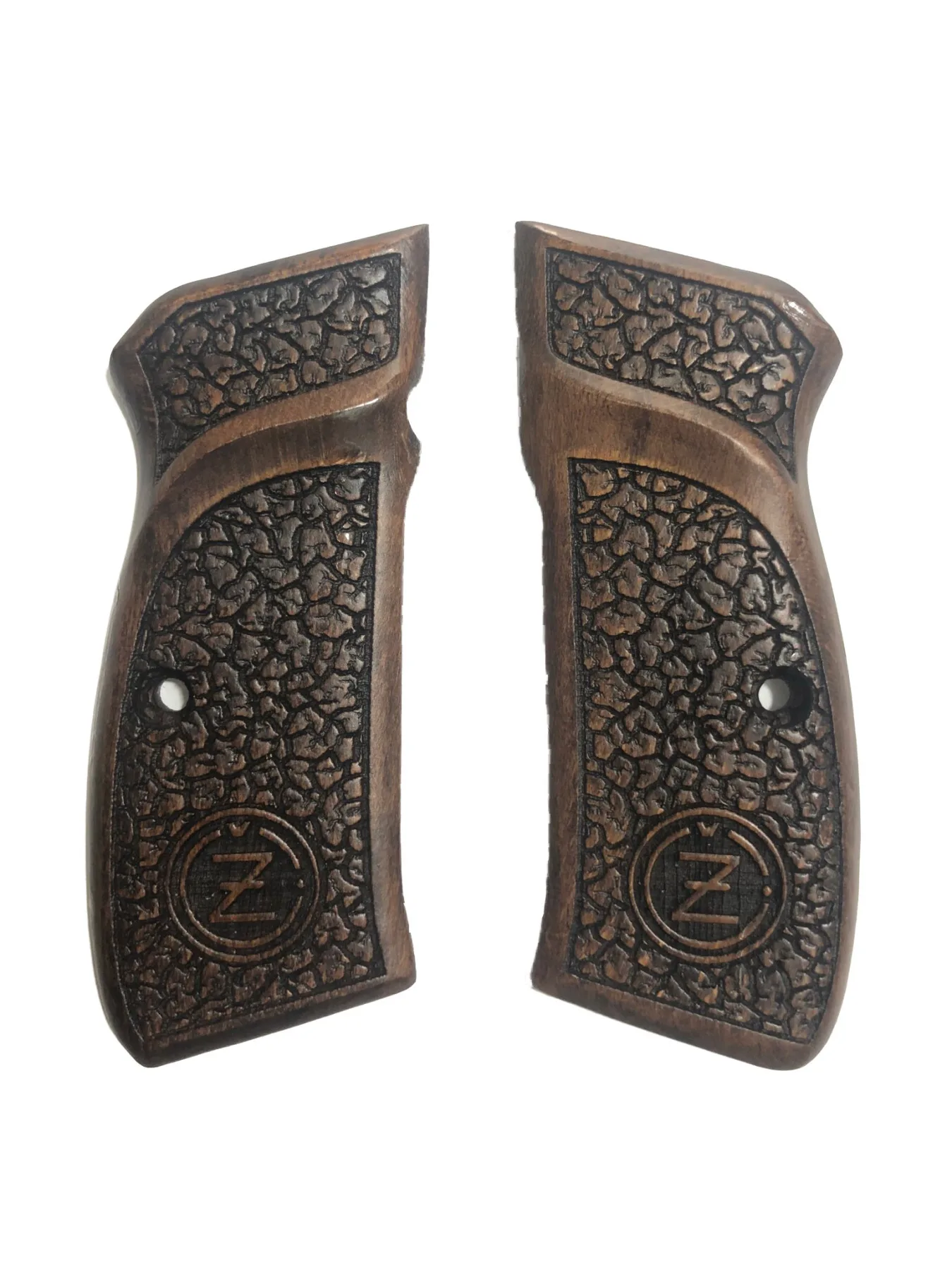 Совместимая модель CZ75 деревянная рукоятка для лазерной резки | Спорт и