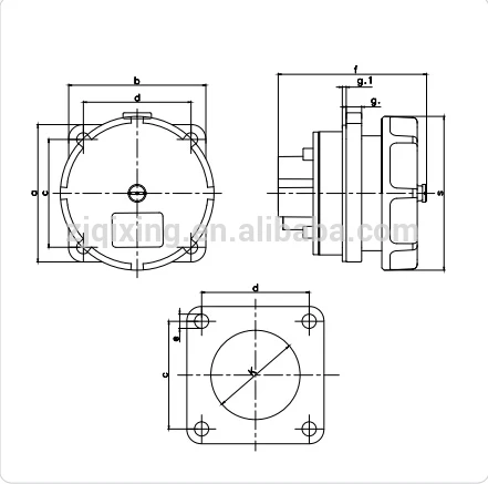 

4 Pins Large AMP Industrial socket outlets