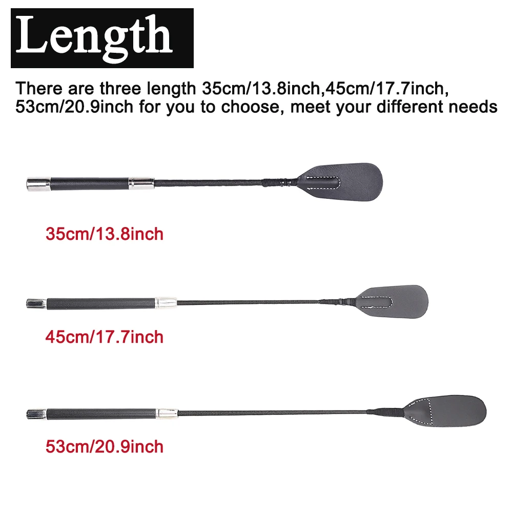 

Role Plays Straight Props Stage Performance Lash Outdoor Sports PU Leather Cosplay Horse Whip Non Slip Equestrianism Riding