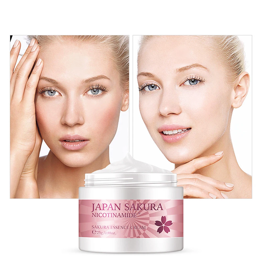 Японский крем Sakura/французская эссенция улитки 25 г укрепляющий плавное