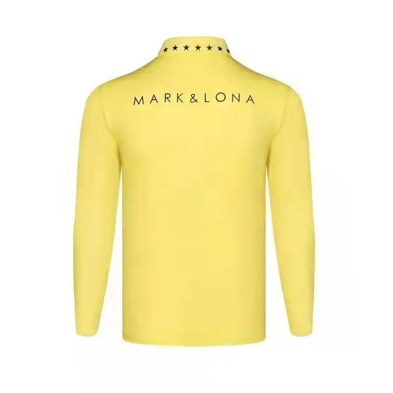 Значок для гольфа/Lona футболки тренировок с отложным воротником занятий спортом