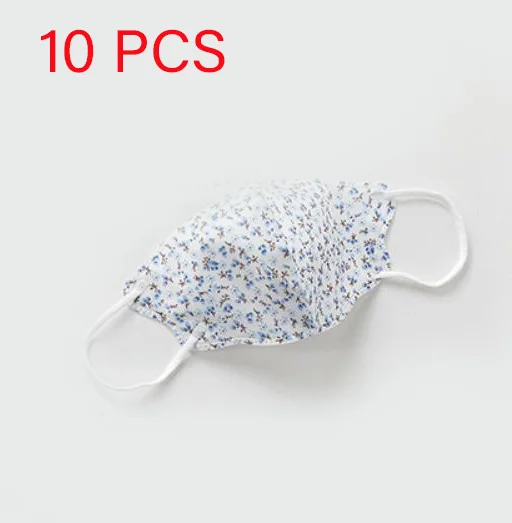 

10Pcs PM2.5 Children Mouth Mask Respiratory Cartoon Panda Thicken Smog Mask Warm Dust Mask Fits 2-10 Years Old Kids