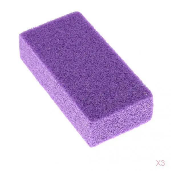 3 шт./компл. Пемза для ног средство удаления мертвой кожи мозоль педикюр пемза