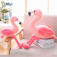 creative new ins down cotton flamingo doll pillow plush toy sofa decoration children doll wholesale