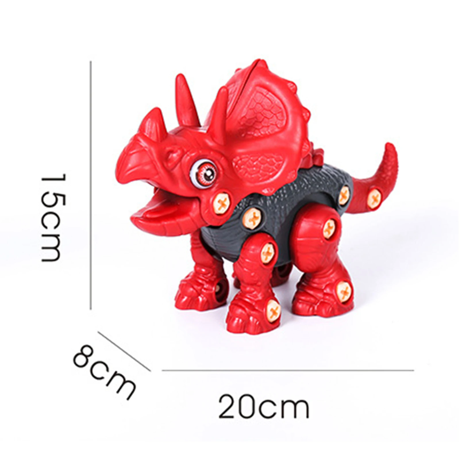 

Children Dinosaur Nut Assembly Disassembly with Electric Drill Educational Toy