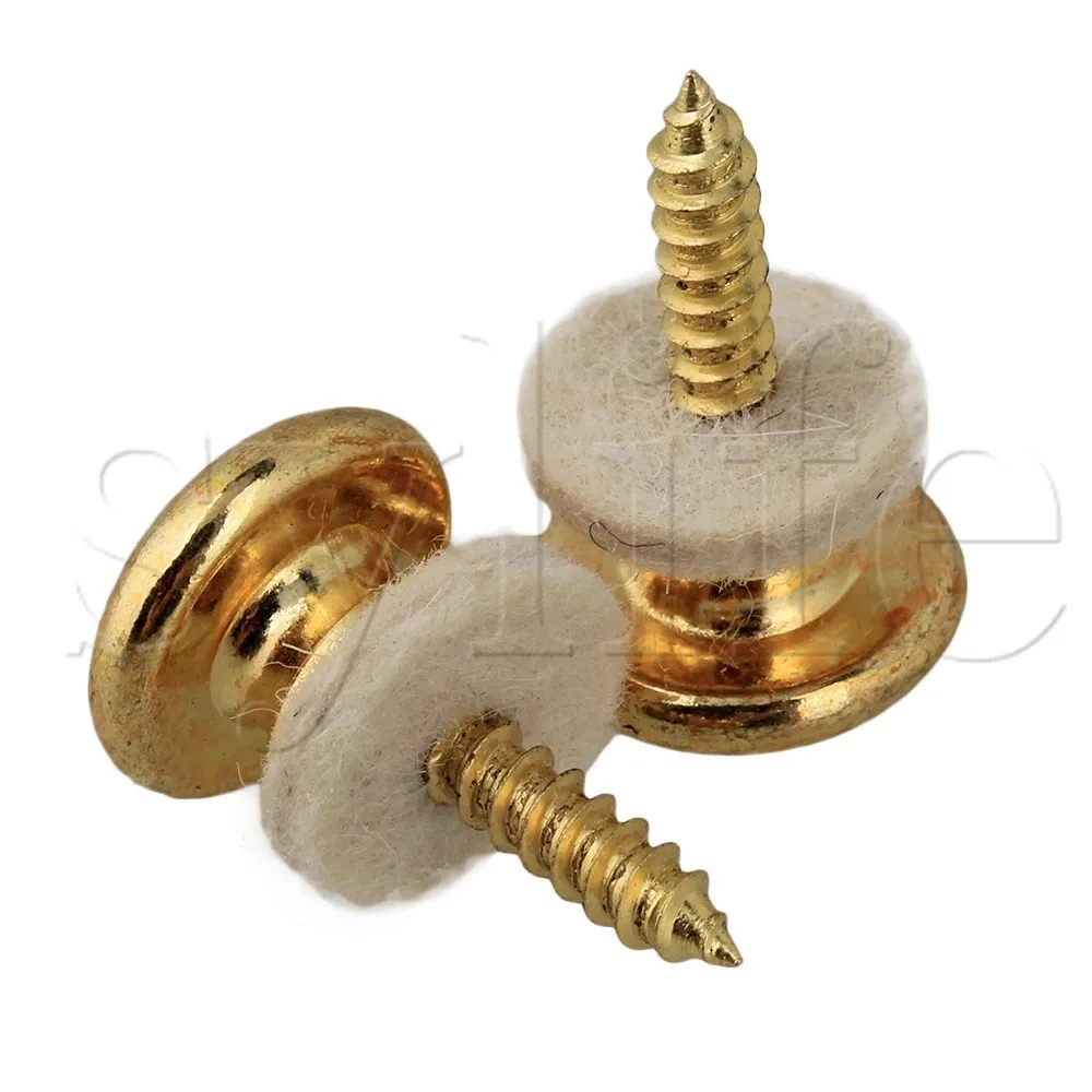 1 Набор из 2 кнопок для электроакустической гитары|Детали и аксессуары гитар| |