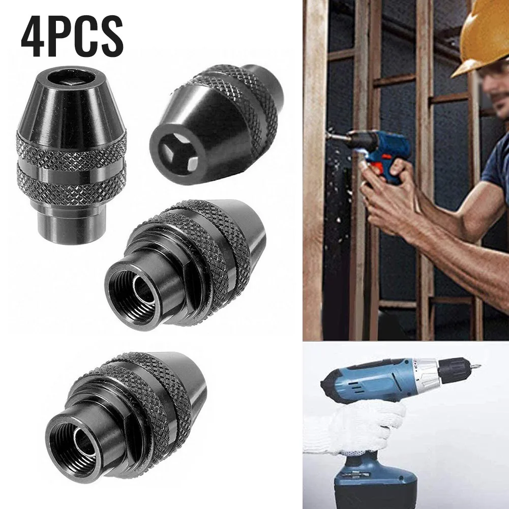 

Reliable Multi-function Chuck Replace Set Useful 0.4-3.2mm 4* 4x Clamps
