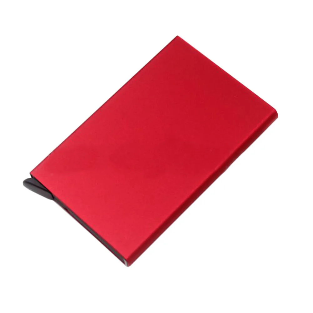 

Creative Business Card Case Aluminum Metal Box Credit Wallet Card Holder 1Pcs Cardholder Women Wallet Metal Case Card Box