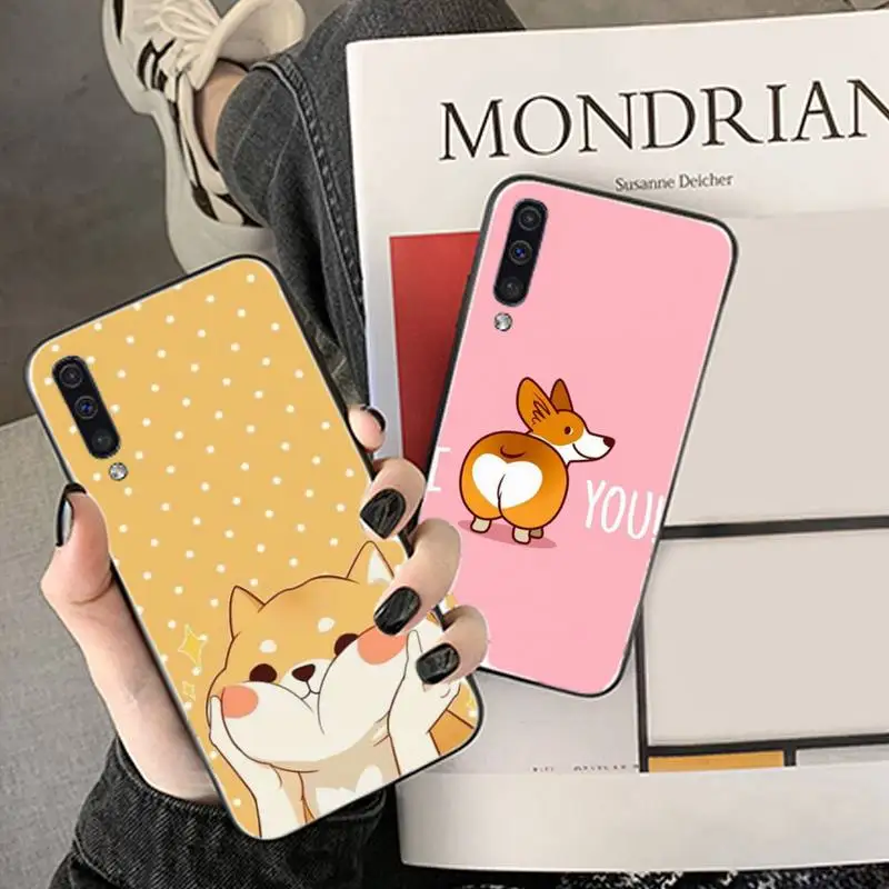 

welsh corgi pembroke Phone Case For Samsung Galaxy M10 20 30 A 40 50 70 71 6S A2 A6 A9 2018 J7 CORE PLUS STAR S10 5G C8