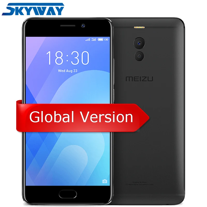 Meizu M6 NOTE Snapdragon 625, 3 Гб ОЗУ, 16 Гб ПЗУ, 4G LTE, 5,5 дюймов, 1080 P, 4000 мАч, смартфон на Android, быстрая зарядка