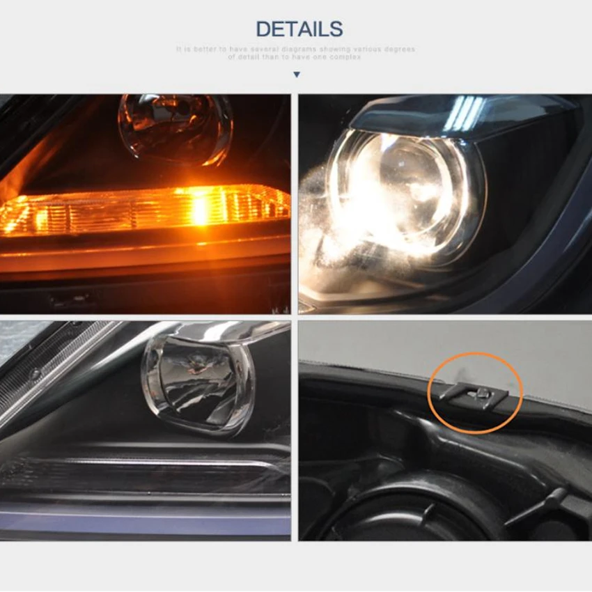 VLAND завод для автомобильных фар Innova светодиодный задний фонарь 2012 2015 с поворотом +