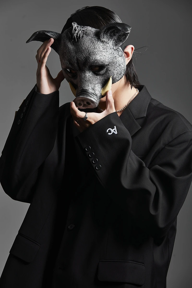 Новинка маска для косплея взрослых маска-демон на вечеринку и Хэллоуин подарок