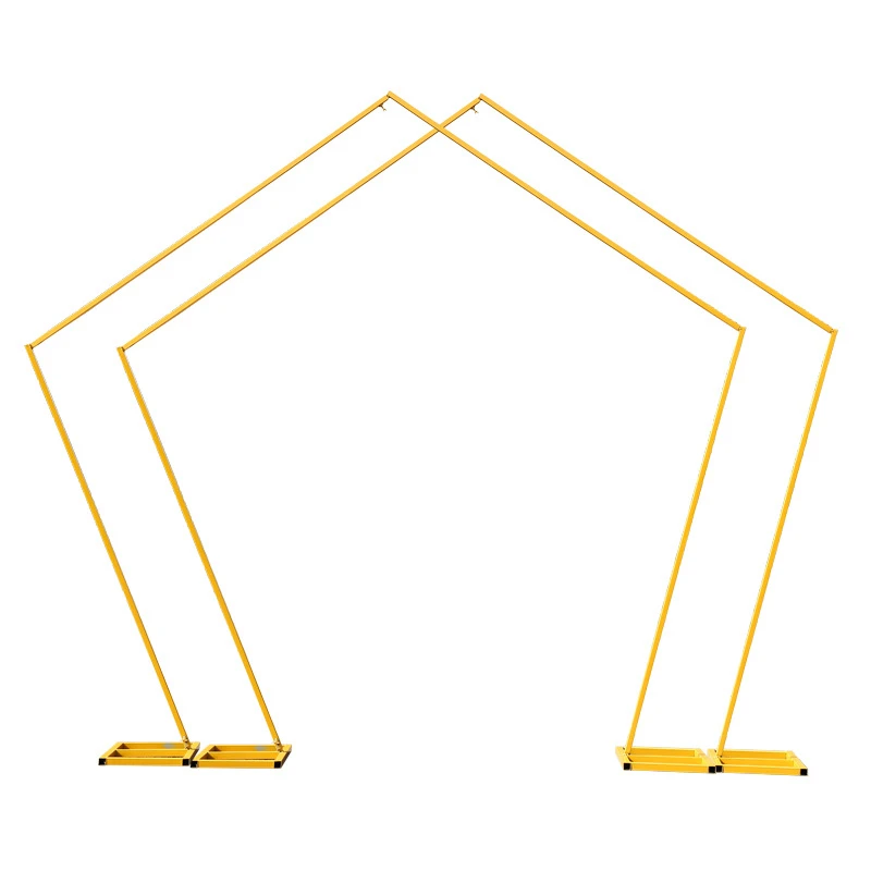 2.5M Wedding Arch Frame Iron Background Birthday Party DIY Stage Outdoor Lawn Flower Decoration |