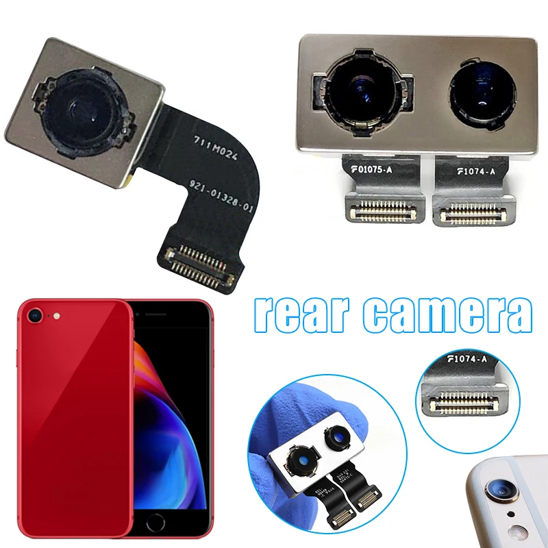 

Новая протестированная большая задняя камера гибкий кабель Задняя Основная камера Модуль для iPhone 8/8 Plus DOM668