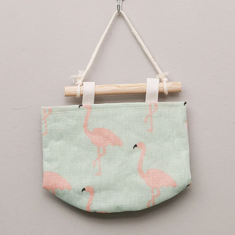 Хлопчатобумажная ткань подвесной органайзер для хранения бюстгальтера шкаф