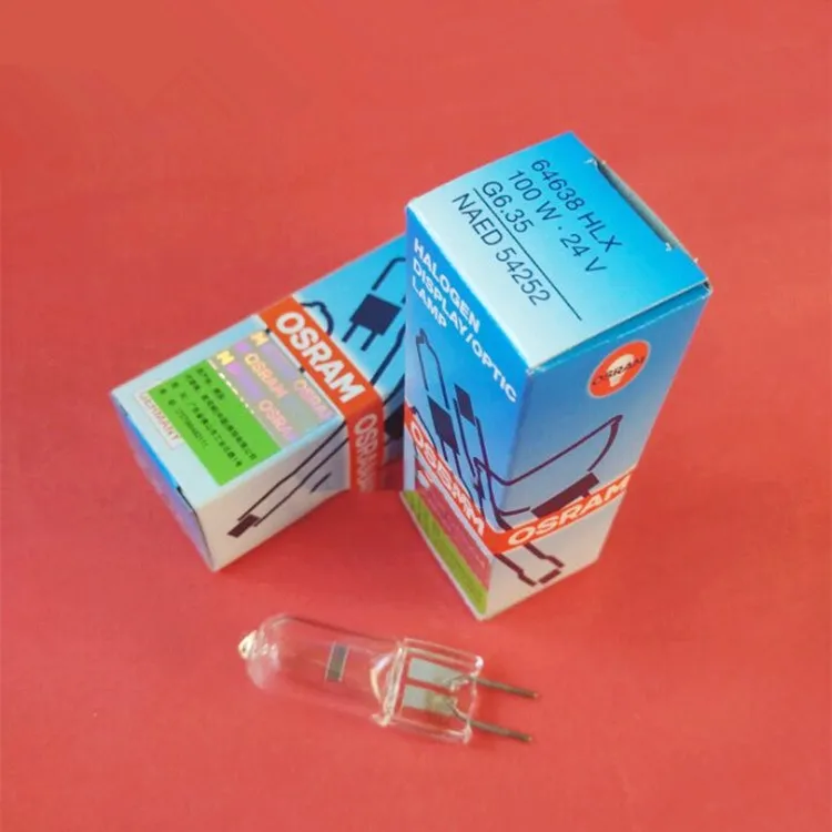 Для 10 шт., галогенная лампа OSRAM 64638 HLX 24 в 100 Вт, поперечное волокно, лампа HLX64638 24V100W, angenразрядная Хирургическая Лампа, аналогичная лампа