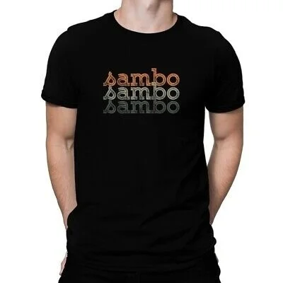 

Sambo repeat retro T-shirt