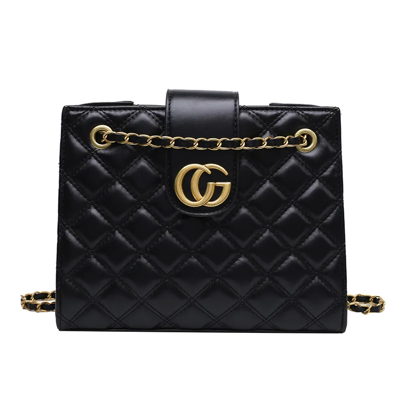 

2021 New Fashion Luxury Lady Chain Bag Designer Series Classic High-Quality Large-Capacity PU Shoulder Bag Lady Handbag