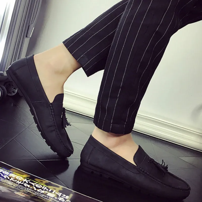 Summer Shoes Men Flats Slip On Male Loafers Driving Moccasins Homme Casual Fashion Dress Wedding Footwear | Обувь