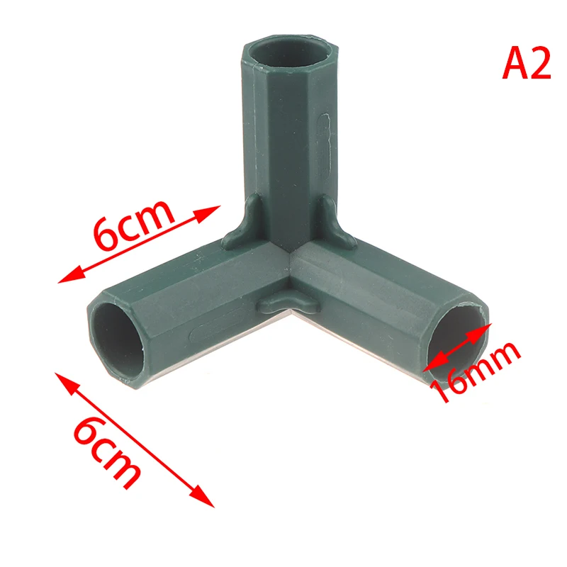 5 типов 16 мм фитинг стабильная поддержка сверхмощный парниковый каркас