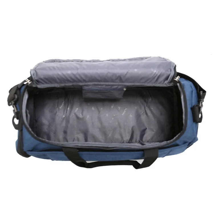 Travel Bag Men Waterproof Oxford Large Capacity Zipper Duffle Independent Shoes Storage Fitness Gym Handbag Luggage Shoulder Bag