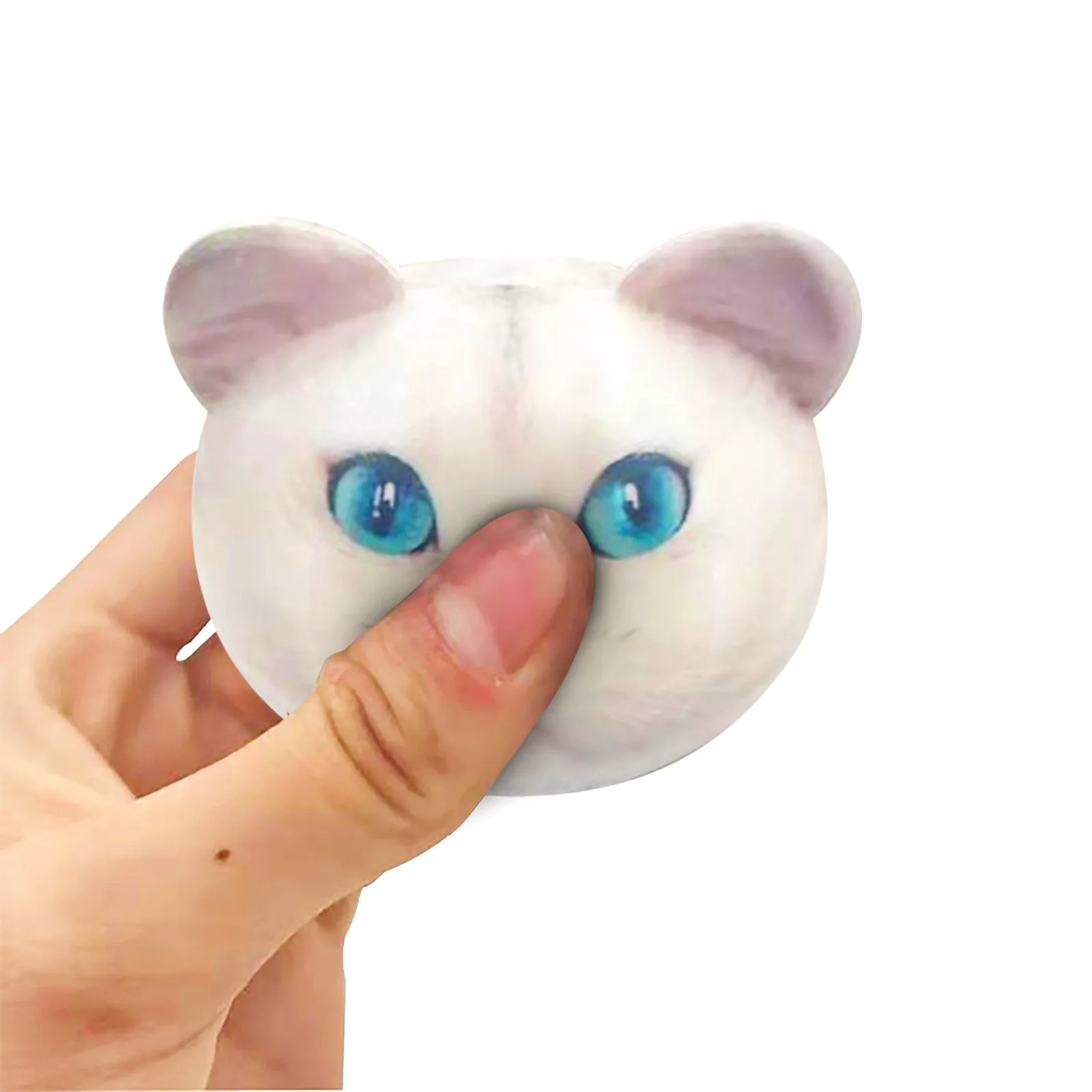 

HIINST Simulation Cat Decompression Toys Cute Animal Head Slow Rising Stress Reliever Toys Drop Ship 2021 New