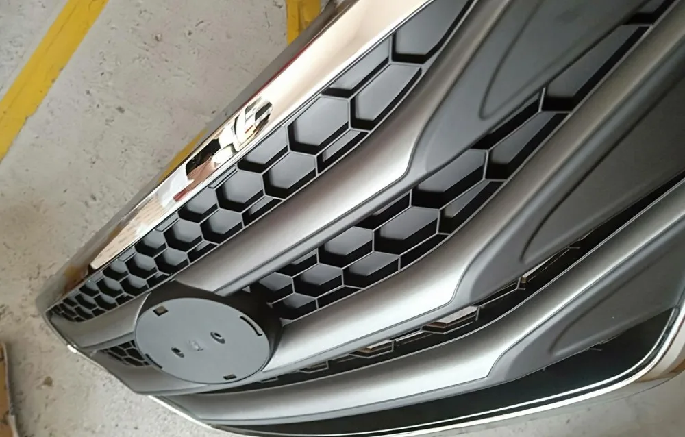 Передняя решетка радиатора для Hyundai ix35 хромированная высокого качества 2009-2015 |