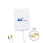 Широкополосная Антенна 28dBi 3G 4G LTE антенна TS9 усилитель сигнала для мобильного маршрутизатора 4G 3G LTE