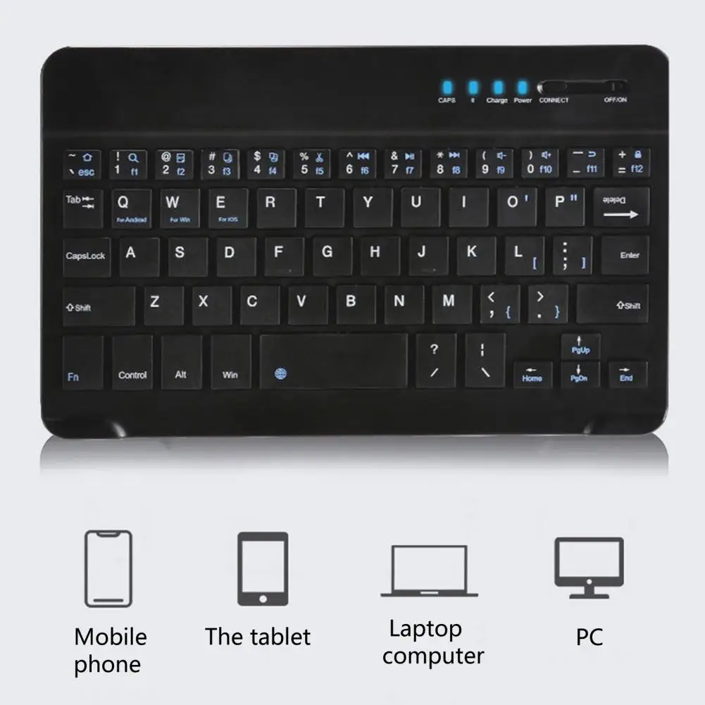 Беспроводная клавиатура универсальная офисная мини-клавиатура ультратонкий