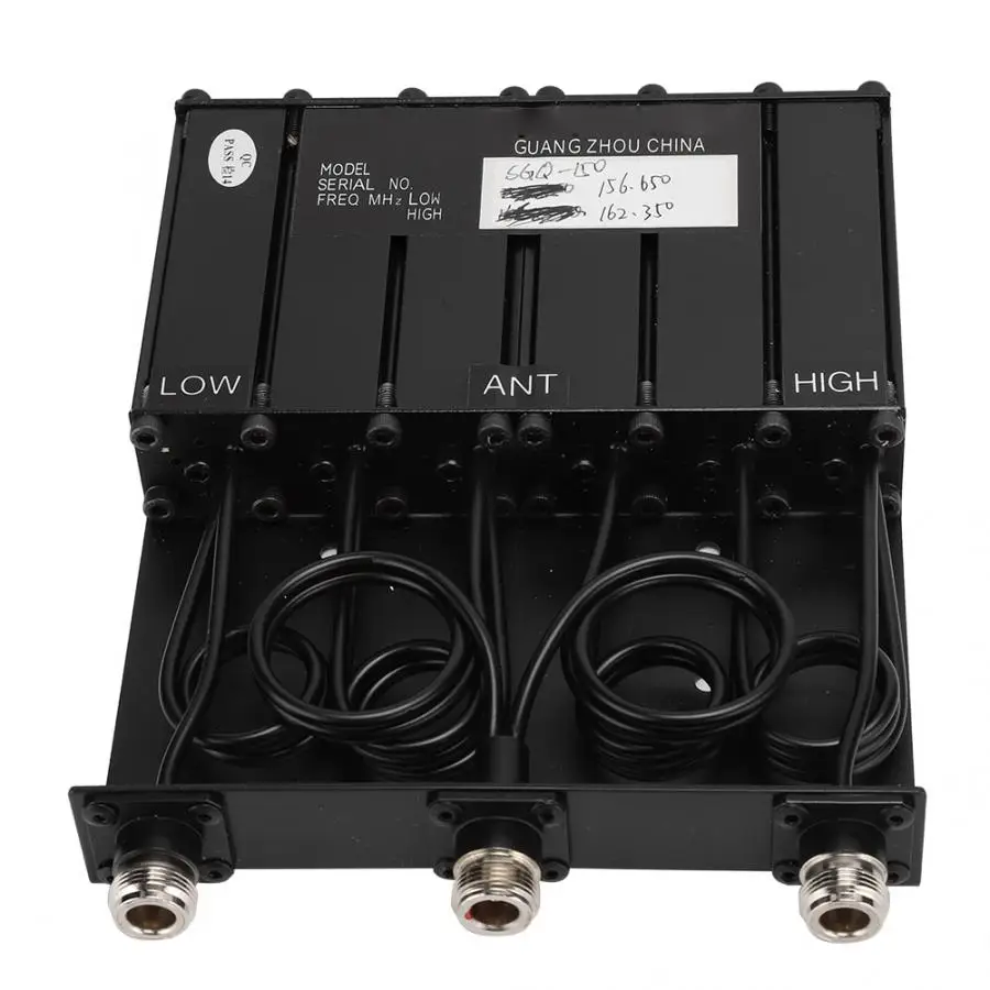 N коннектор Duplexer 6 полости 25 Вт VHF ленточные фильтры усилитель сигнала Duplexer|Детали