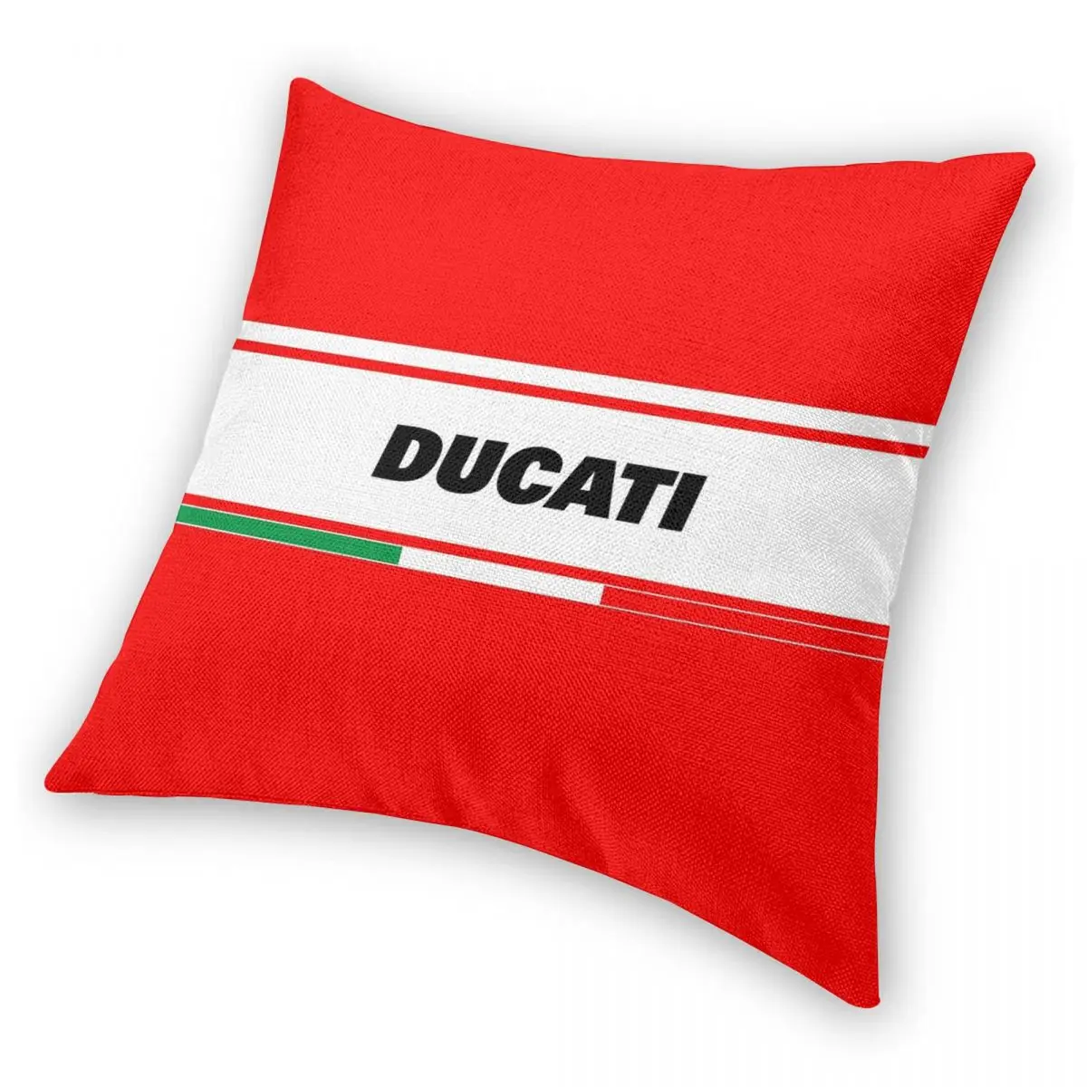 DUCATI Италия квадратная наволочка полиэстер лен бархат узор молния Декор диванная