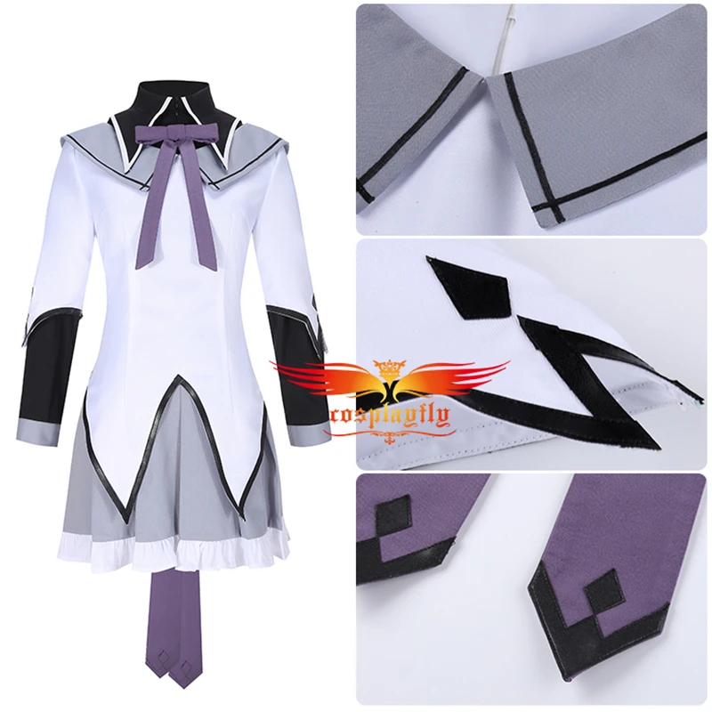 Костюм для косплея Puella Magi Madoka Magica Homura Akemi взрослых и женщин платье лавандового