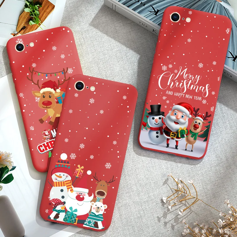Силиконовый красный чехол для iPhone 11 PRO XR 7 8 Plus 6S 6 XS MAX SE 2020 12 Mini Max бампер телефона из