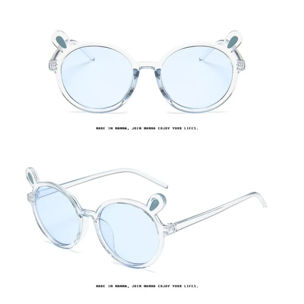 Милые женские солнцезащитные очки с ушками медведя для маленьких девочек