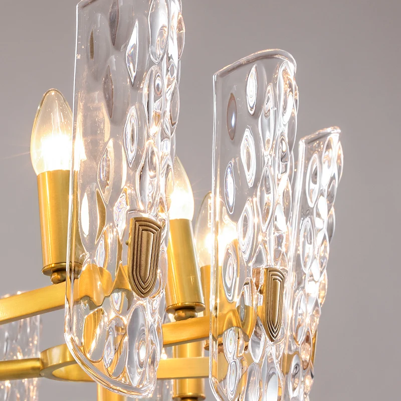 Light luxury modern crystal chandelier creative personality living room new mall showroom restaurant bedro | Лампы и освещение