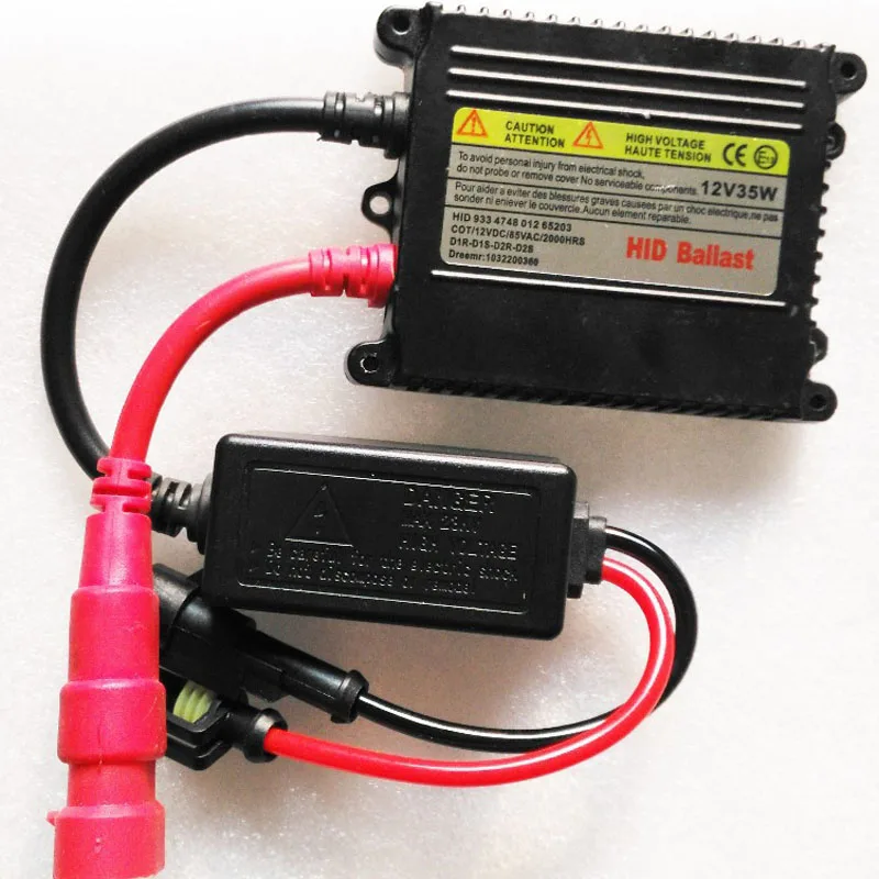 ГОРЯЧАЯ HID 35 Вт DC Xenon Замена электронный цифровой конверсионный балласт комплект