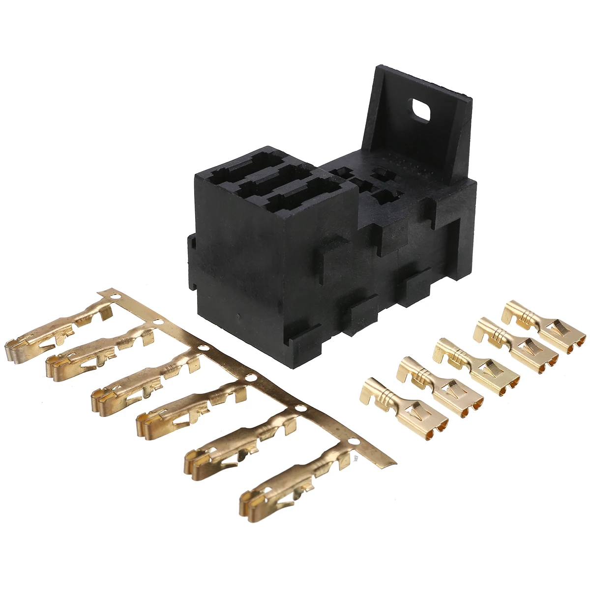 3 Way Car Seat Medium Relay Fuse Box Assembly 4/5 Pin Flasher ATO Fuses Holder Socket | Автомобили и мотоциклы