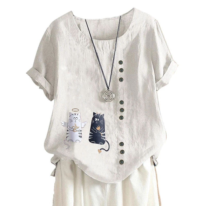 Vicabo/белые женские топы Летние модные повседневные футболки с круглым вырезом и