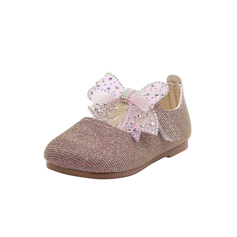 Skoex Children Flats 2020 New Girls Casual Princess Shoes Baby Fashion Available Bows Ballerina Slip-on Wedding Party Dress Shoe | Детская