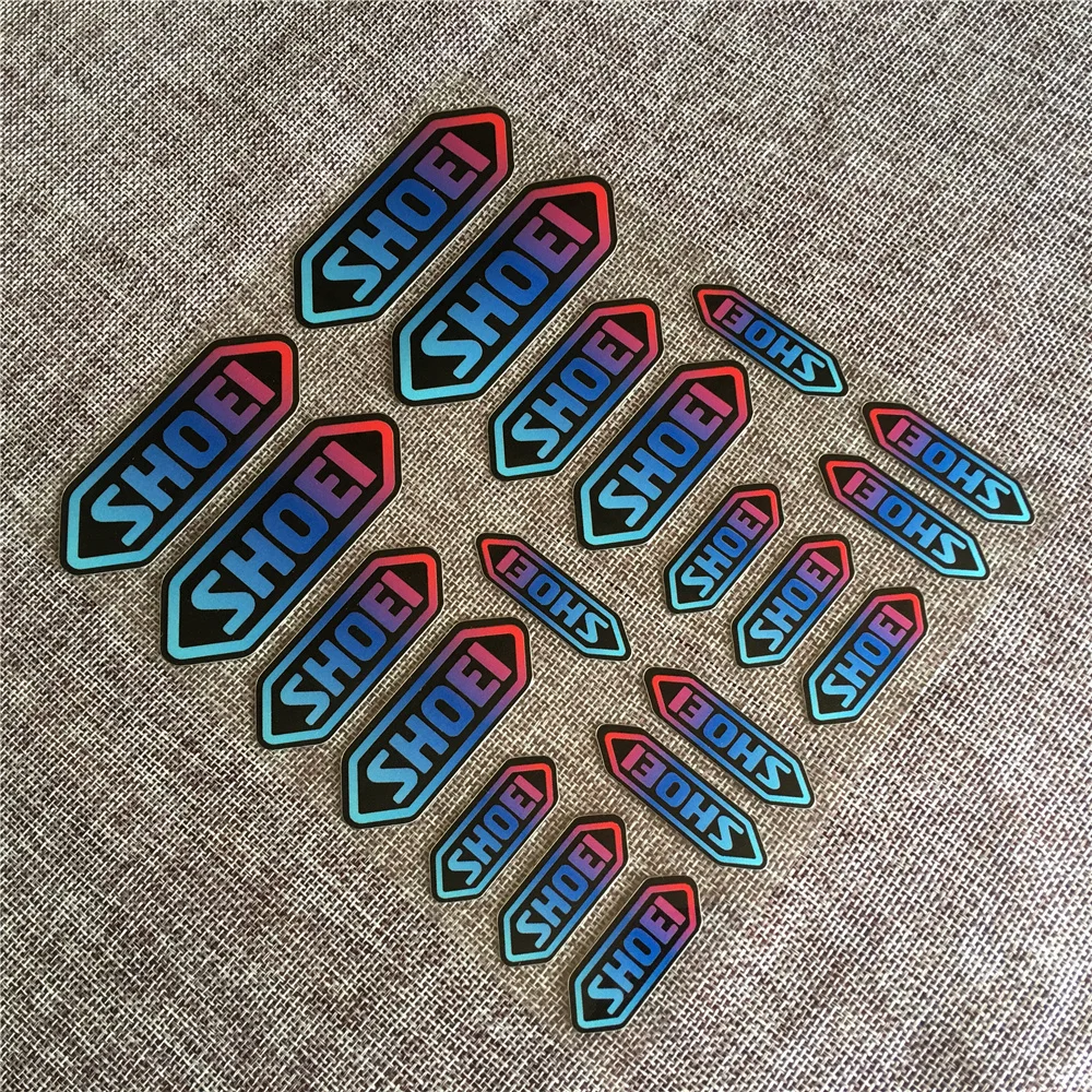 Светоотражающие наклейки на лобовое стекло для шлема SHOEI 3 м мотоцикл GP