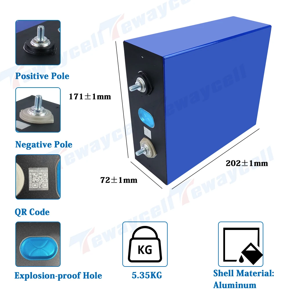 Литий-железо-фосфатный аккумулятор класса А 3 2 в Ач |