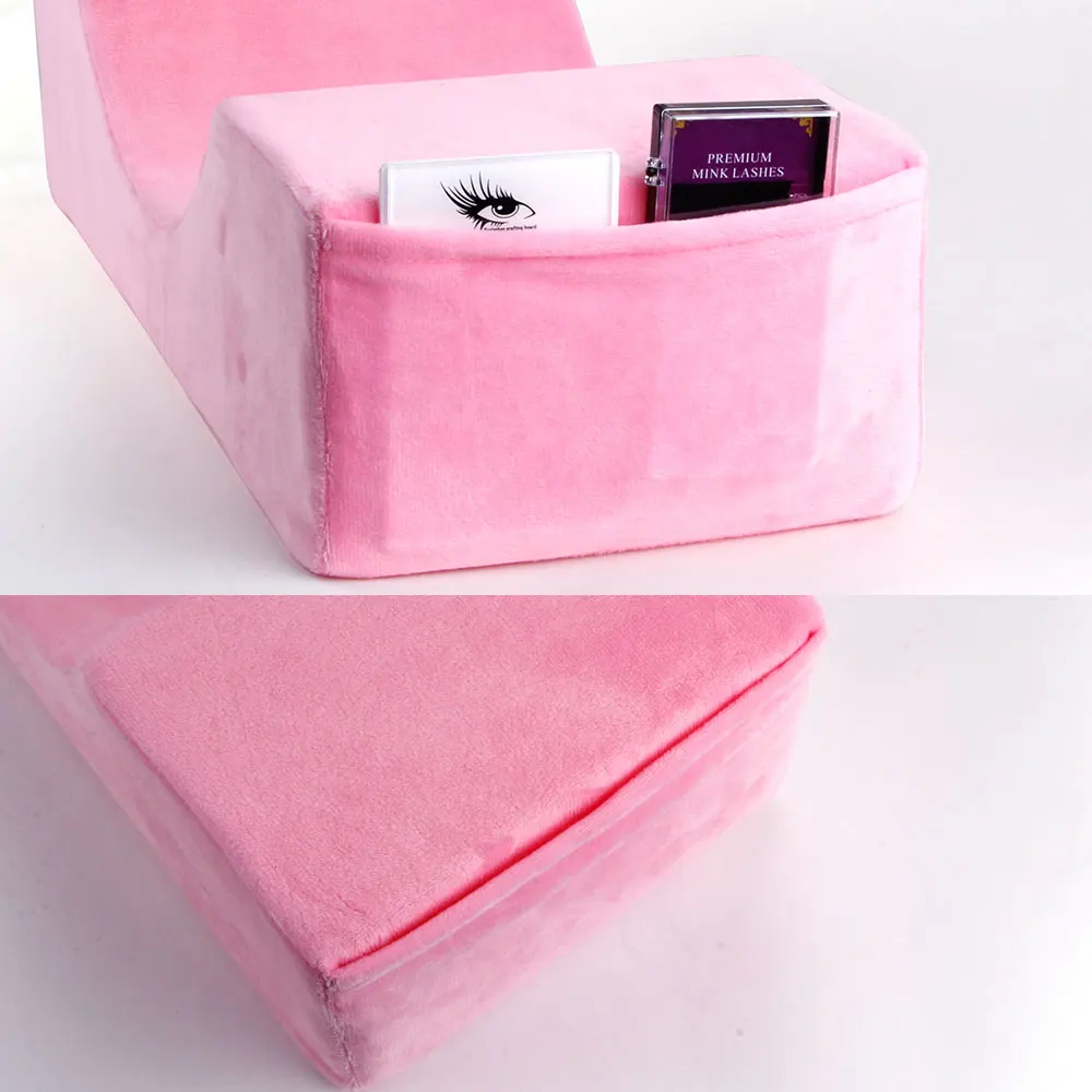 Подушка для ресниц с эффектом памяти на шее удлиненная подушка акриловая полка и